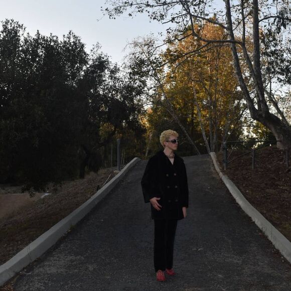 Susan Lynn Faux Fur Black Button Front Coat- L - Picture 7 of 8